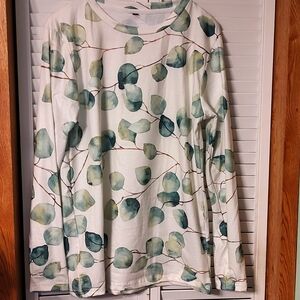 Nature inspired Long Sleeve Silky Tee